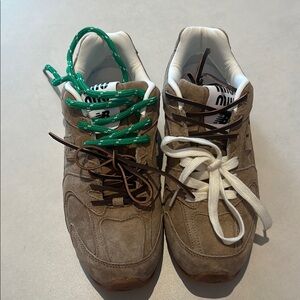 Miu Miu x New Balance Suede Sneakers 40.5